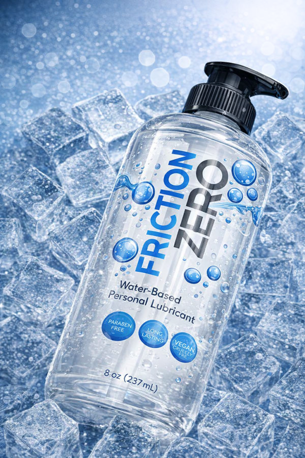 Friction Zero — cool, refreshing, water-based